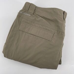 Columbia Convertible Cargo Pants Mens‎ 38x30 Regular Fit Omni-Shade Hiking